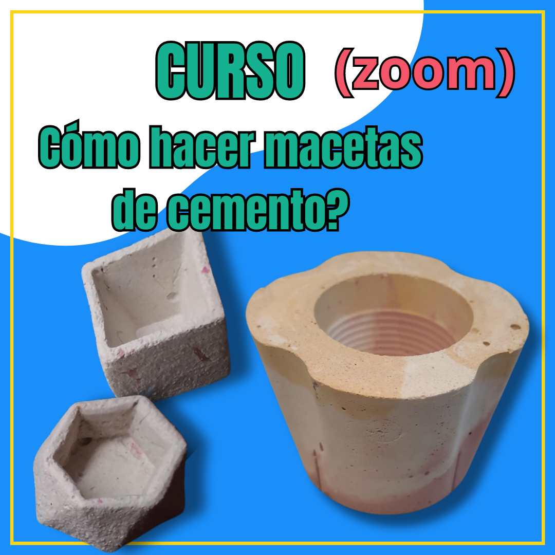Clase Macetas de cemento - Zoom 24/8/2024