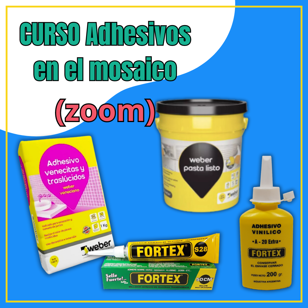 Clase adhesivos en el mosaico - Zoom 5/5/2024