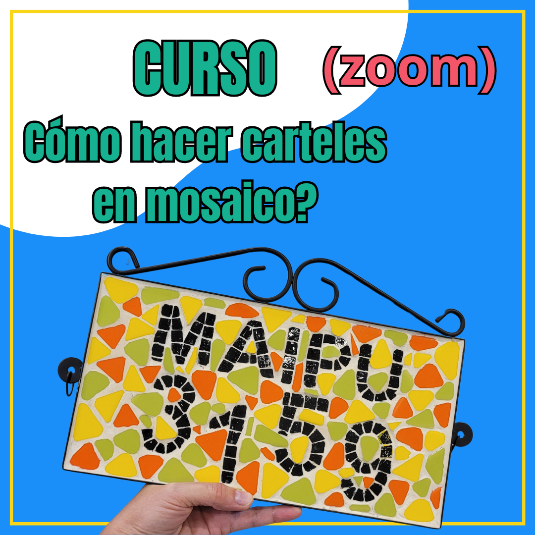 Clase Carteles en mosaico - Zoom 10/8/2024